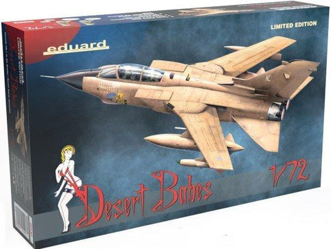 Eduard Aircraft 1/72 Tornado GR1 Desert Babes Combat Aircraft Ltd Edition Kit