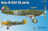 Eduard Aircraft 1/48 Avia B534 III Series BiPlane Fighter Wkd. Edition Kit
