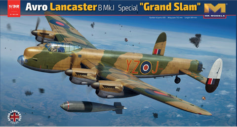 HK Models 1/32 Avro Lancaster B Mk I Special "Grand Slam" Bomber Kit