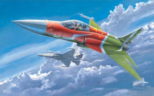 Trumpeter Aircraft 1/48 Chinese FC1 Fierce Dragon (Pakistani JF17 Thunder) Fighter Kit