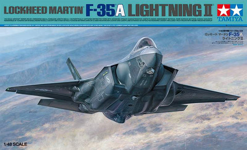 Tamiya Aircraft 1/48 F35A Lightning II Modern Fighter Kit