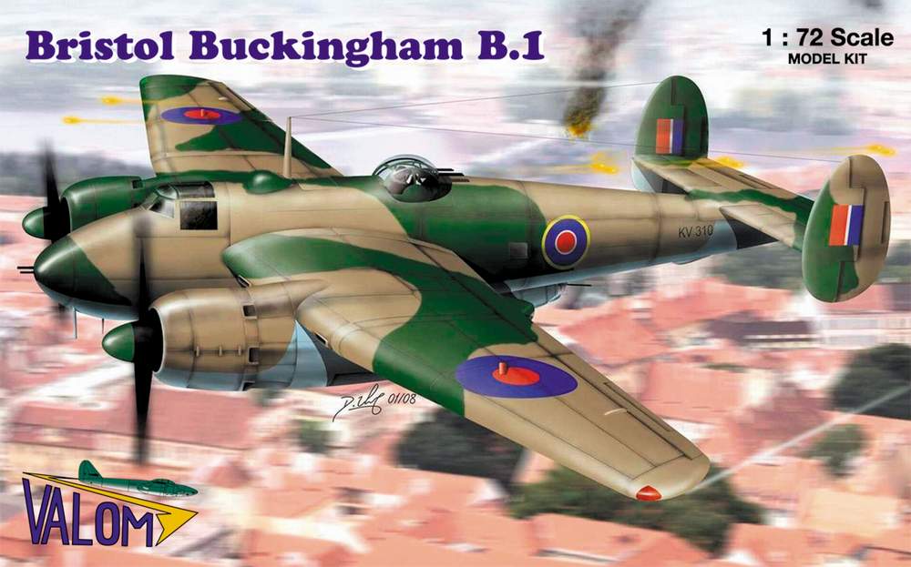 Valom 1/72 Bristol Buckingham B.1 Kit