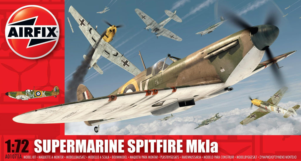 Airfix 1/72 Supermarine Spitfire Mk I Aircraft Kit