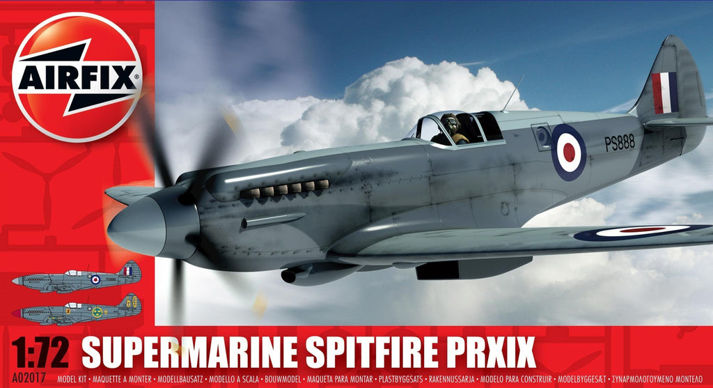 Airfix 1/72 Supermarine Spitfire PR XIX Aircraft Kit
