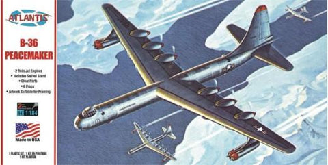 Atlantis 1/184 B36 Peacemaker USAF Bomber (formerly Revell) Kit