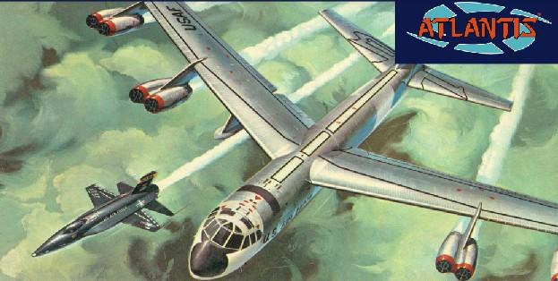 Atlantis Aircraft 1/175 B52 Bomber & X15 Aircraft (formerly Revell) Kit