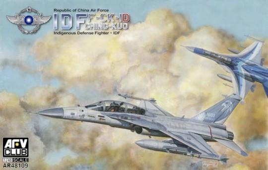 AFV Club Aircraft 1/48 IDF F-CK1D Ching-Kuo Double Seater Republic of China Air Force Defense Fighter Kit