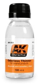 AK Interactive Odorless Enamel Thinner 100ml Bottle