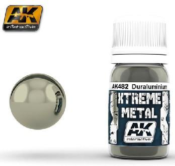 AK Interactive Xtreme Metal Duraluminum Metallic Paint 30ml Bottle