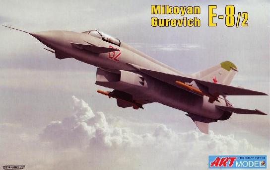 Art Model Aircraft 1/72 Mikoyan E8/2 Experimental Fighter Kit