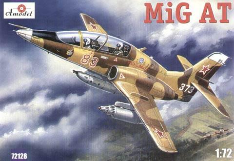A Model From Russia 1/72 Mig-AT Late Russian Modern 2-Seater Trainer Aircraft Kit