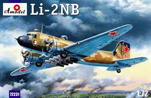 A Model From Russia 1/72 Lisunov Li2NB Soviet Light Bomber Kit