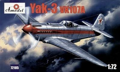 A Model From Russia 1/72 Yak3 VK107 Soviet Fighter Kit