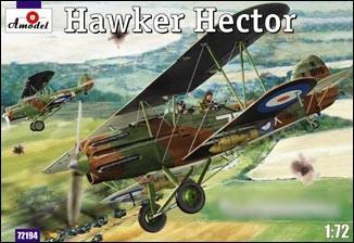 A Model From Russia 1/72 Hawker Hector British BiPlane Fighter Kit