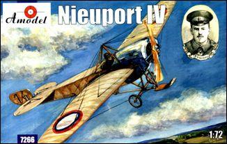 A Model From Russia 1/72 Nieuport IV WWI Recon Aircraft Kit