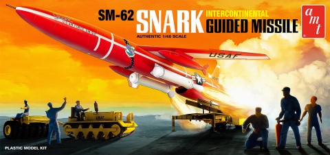 AMT 1/48 SM62 Snark USAF Intercontinental Guided Missile Kit
