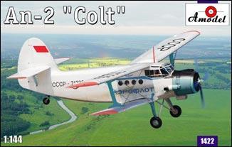 A Model 1/144 Antonov An2 Colt Multipurpose STOL Aircraft Kit