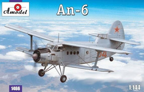 A Model 1/144 Antonov An6 Recon Aircraft Kit