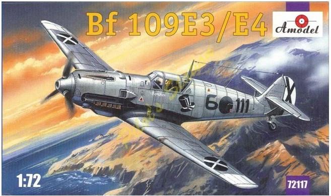 A Model From Russia 1/72 Bf109E3/4 Fighter Kit