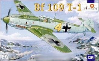 A Model From Russia 1/72 Messerschmitt Bf109T Fighter Kit