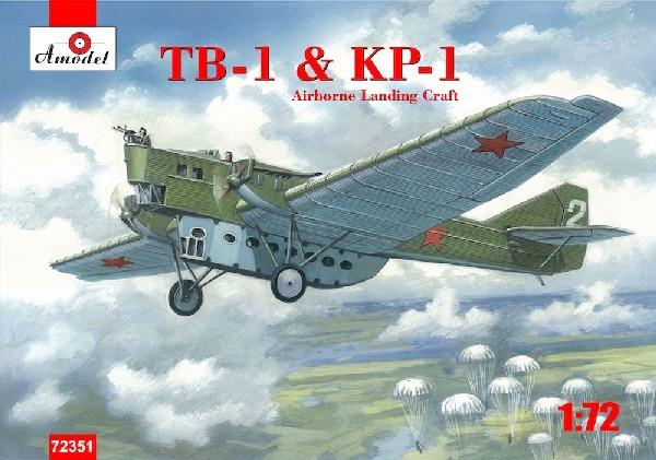 A Model From Russia 1/72 TB1/KP1 Soviet Airborne Landing Craft Kit