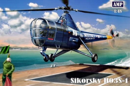 AMP Aircraft 1/48 Sikorsky H03S1 US Marines Helicopter (New Tool) Kit