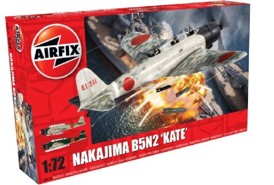 Airfix 1/72 Nakajima B5N2 Kate Bomber Kit