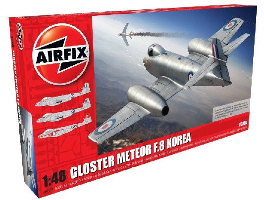 Airfix Aircraft 1/48 Gloster Meteor F8 Korean War Fighter Kit