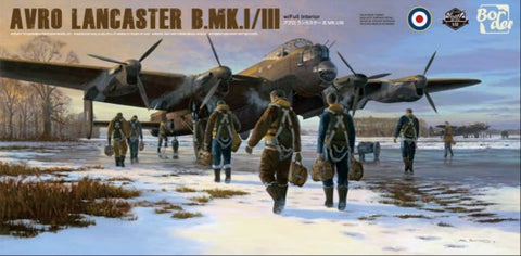 Border 1/32 Avro Lancaster B.MK.I/III Aircraft w/Full Interior Kit
