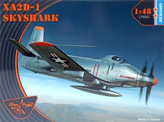 Clear Prop 1/48 XA2D1 Skyshark Early Version Attack Aircraft (Advanced) (New Tool) Kit