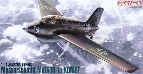 Dragon 1/48 Messerschmitt Me163B1a Komet Aircraft (Re-Issue) Kit