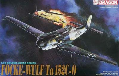 Dragon 1/72 Focke Wulf Ta152C/0 Aircraft Kit