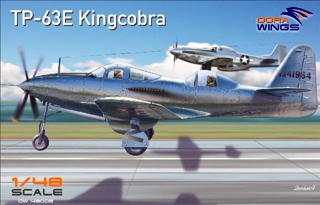 Dora Wings 1/48 TP63E King Cobra Two-Seater Aircraft Kit