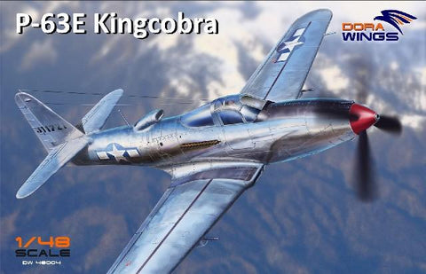 Dora Wings 1/48 P63E King Cobra Single-Seat Aircraft Kit