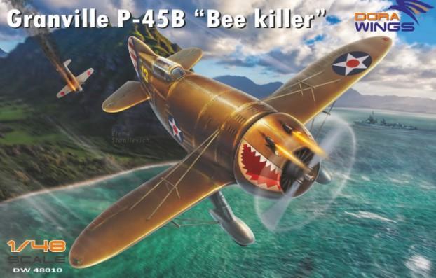 Dora Wings 1/48 Granville O45B Bee Killer Aircraft Kit