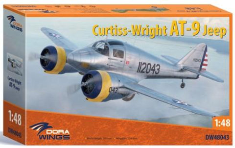 Dora Wings 1/48 Curtiss Wright AT9 Jeep Advanced Trainer Aircraft Kit
