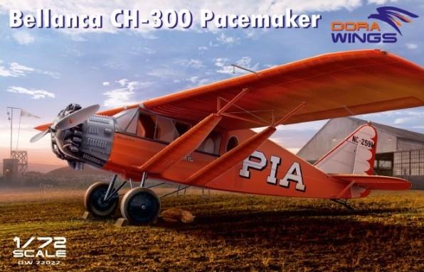 Dora Wings 1/72 Bellanca CH300 Peacemaker Six-Seat Utility Aircraft Kit
