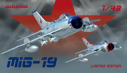 Eduard 1/48 MiG19S/PM Soviet Cold War Jet Fighter Ltd Edition Kit