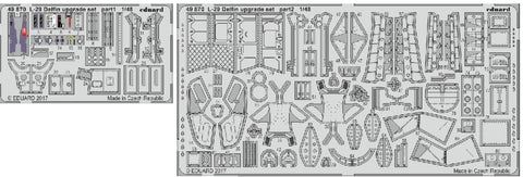 Eduard Details 1/48 Aircraft - L29 Delfin Upgrade Set for EDU (Painted)