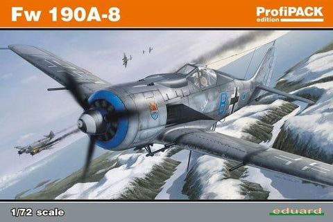 Eduard 1/72 Fw190A8 Aircraft Profi-Pack Kit (Re-Release)
