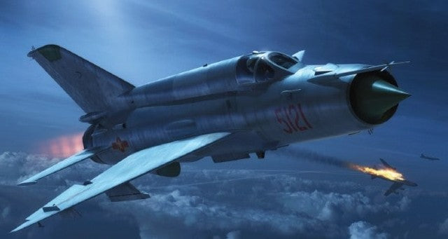 Eduard 1/72 MiG21MF Fighter/Bomber Profi-Pack Kit