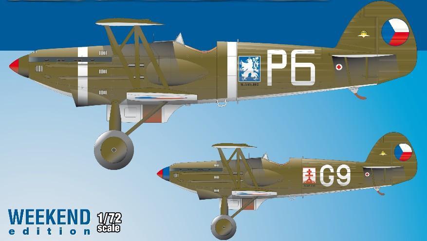 Eduard Aircraft 1/72 Avia B534 II Serie Aircraft Wkd. Edition Kit