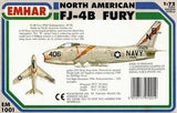 Emhar Aircraft 1/72 FJ4B Fury USN Jet Kit