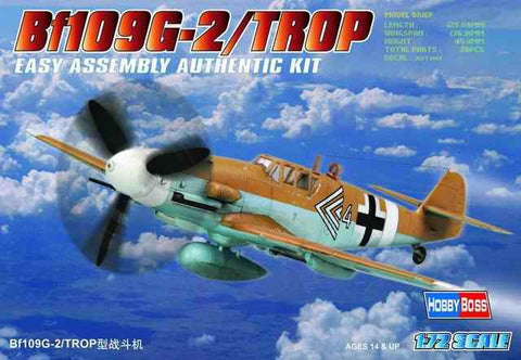 Hobby Boss 1/72 Bf-109G-2 Tropical Kit