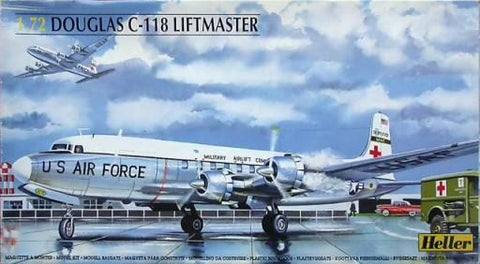 Heller Aircraft 1/72 C118 Liftmaster USAF Aircraft Kit