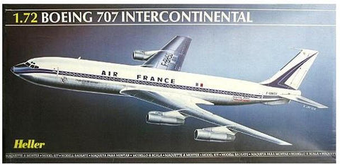 Heller Aircraft 1/72 B707 Air France Commercial Airliner Kit