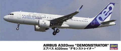 Hasegawa Aircraft 1/200 Airbus A320ne Demonstrator Commercial Airliner Kit
