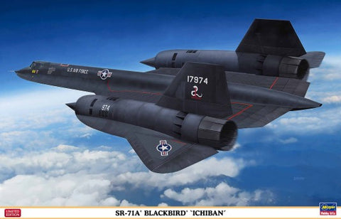 Hasegawa 1/72 SR71A Blackbird Ichiban USAF Aircraft Ltd Edition (Re-Issue) Kit