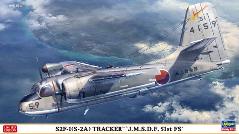 Hasegawa 1/72 S2F1 (S2A) Tracker JMSDF 51st FS Aircraft Kit