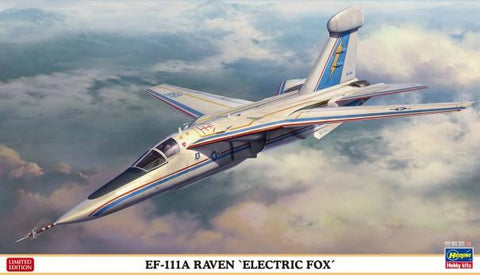 Hasegawa Aircraft 1/72 EF111A Raven Electric Fox USAF Aircraft Ltd Edition Kit